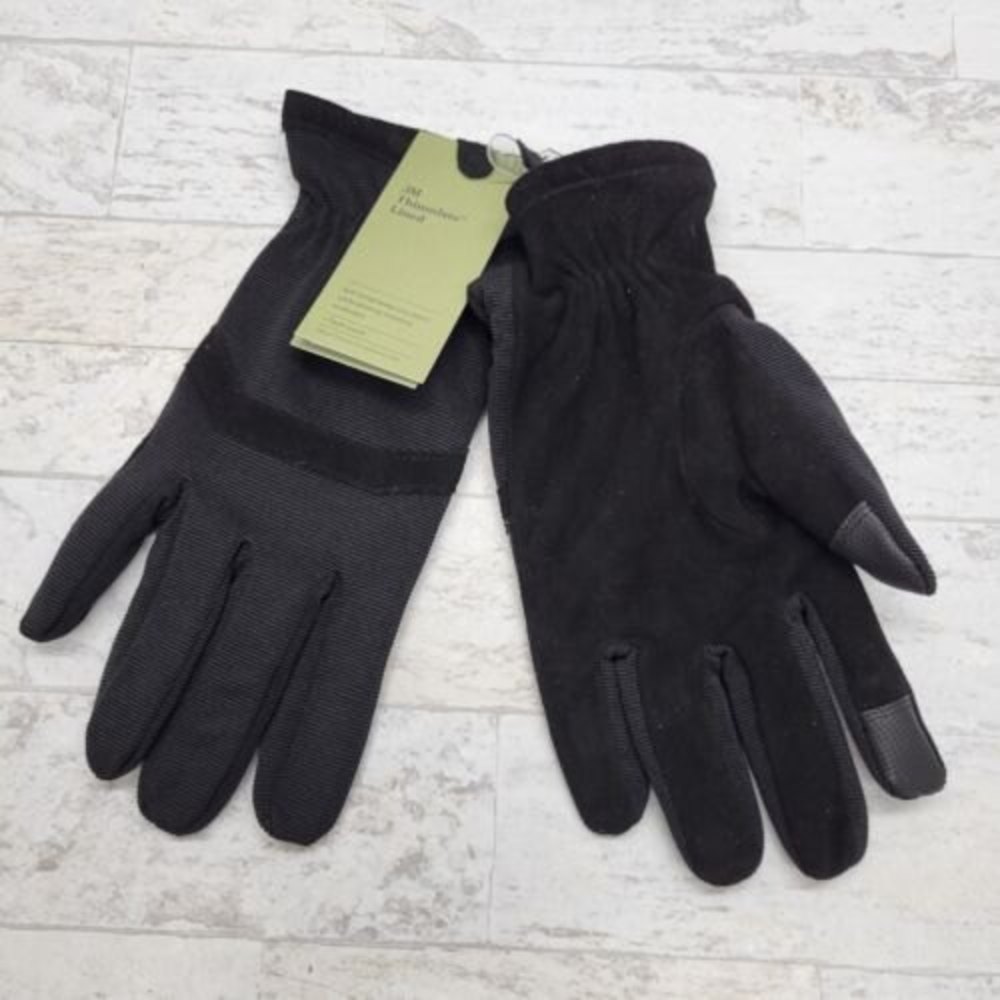 Mens Goodfellow & Co Black 3M Thinsulate Lined Winter Gloves S/M Touchscreen